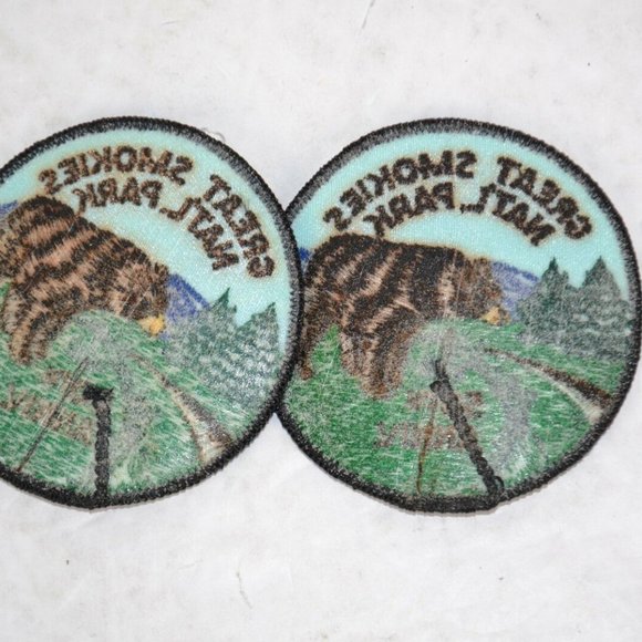Vintage 1984 Lot of 20 Great Smoky Mountains Patches 50th anniversary NOS - Picture 4 of 5